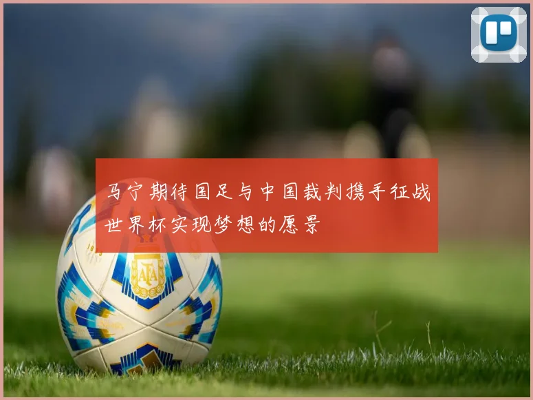马宁期待国足与中国裁判携手征战世界杯实现梦想的愿景
